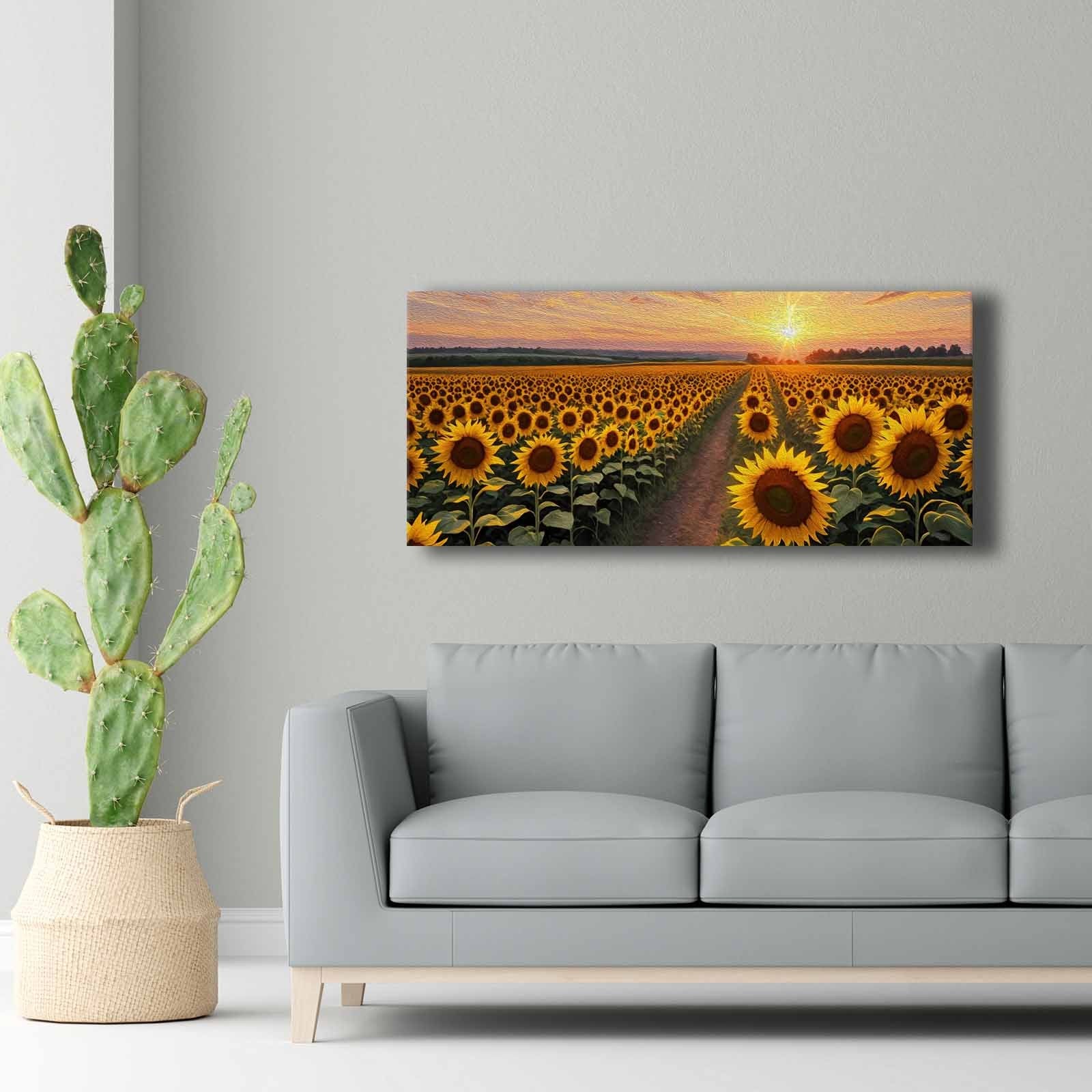 Quadro Decorativo em Tela Multicolor 69x69cm - Moldura Madeira de Pinho - Canvas Premium 2,8mm