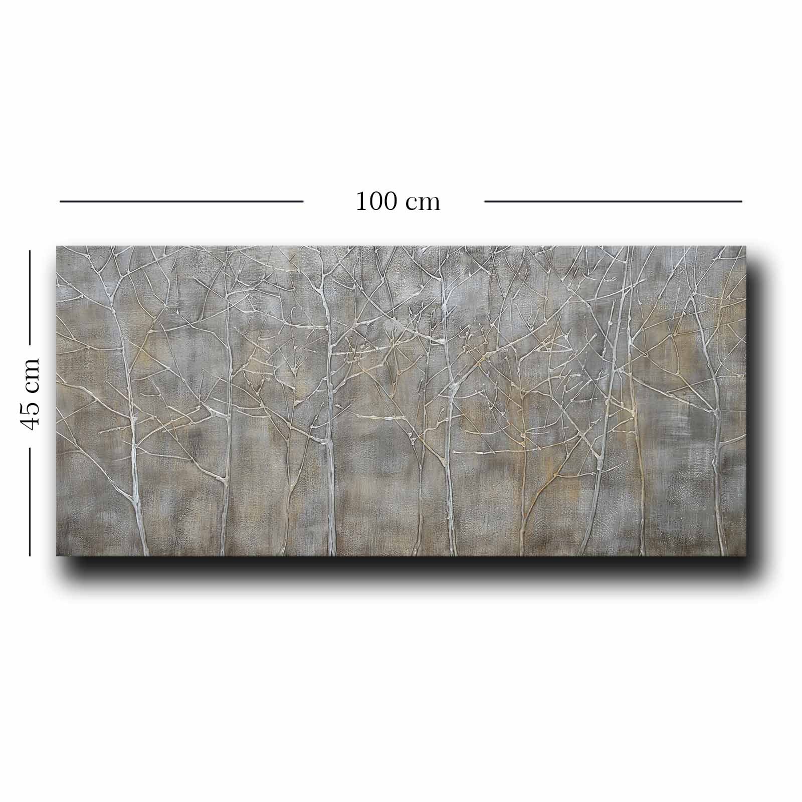 Quadro Decorativo em Tela Multicolor 69x69cm - Moldura Madeira de Pinho - Canvas Premium 2,8mm