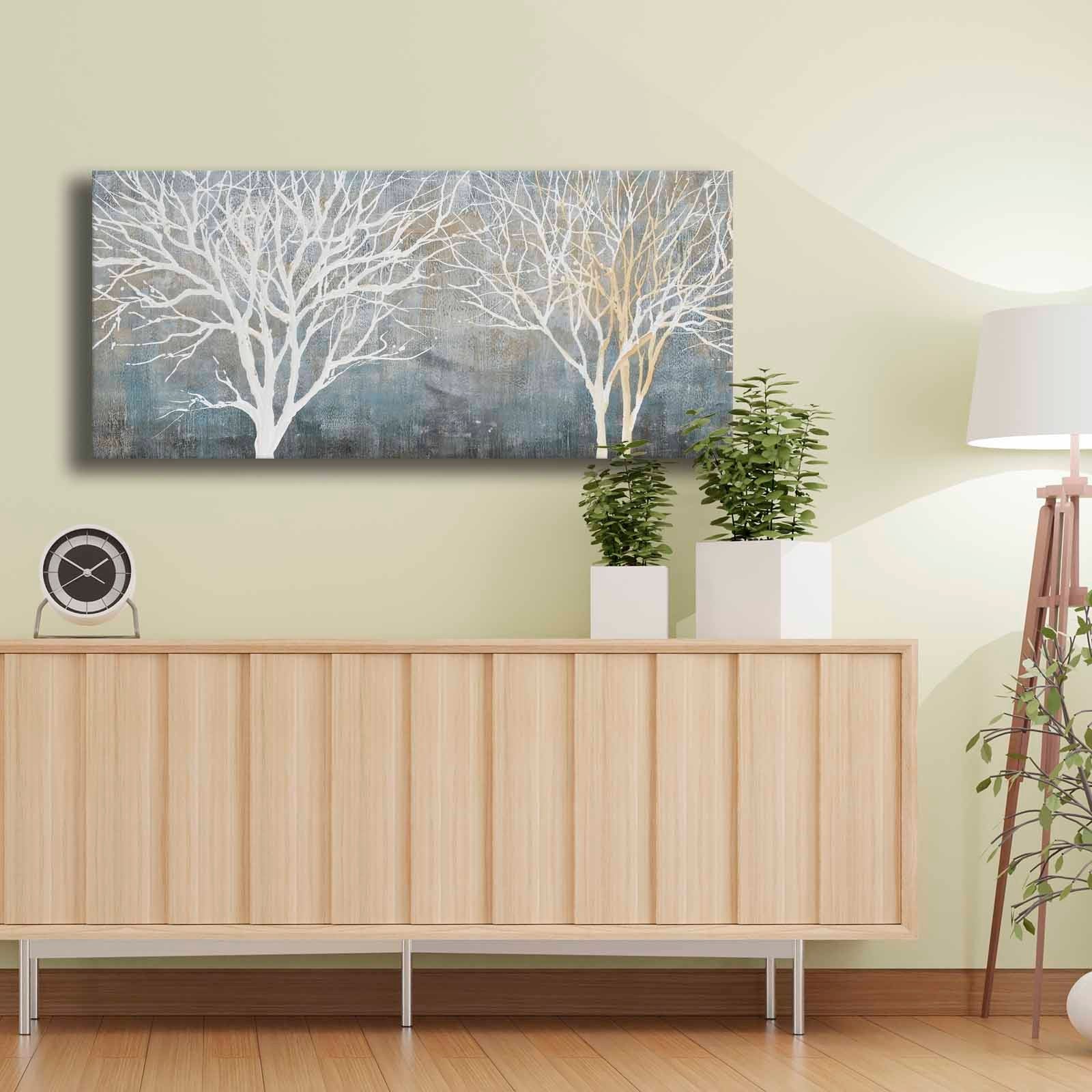 Quadro Decorativo em Tela Multicolor 69x69cm - Moldura Madeira de Pinho - Canvas Premium 2,8mm