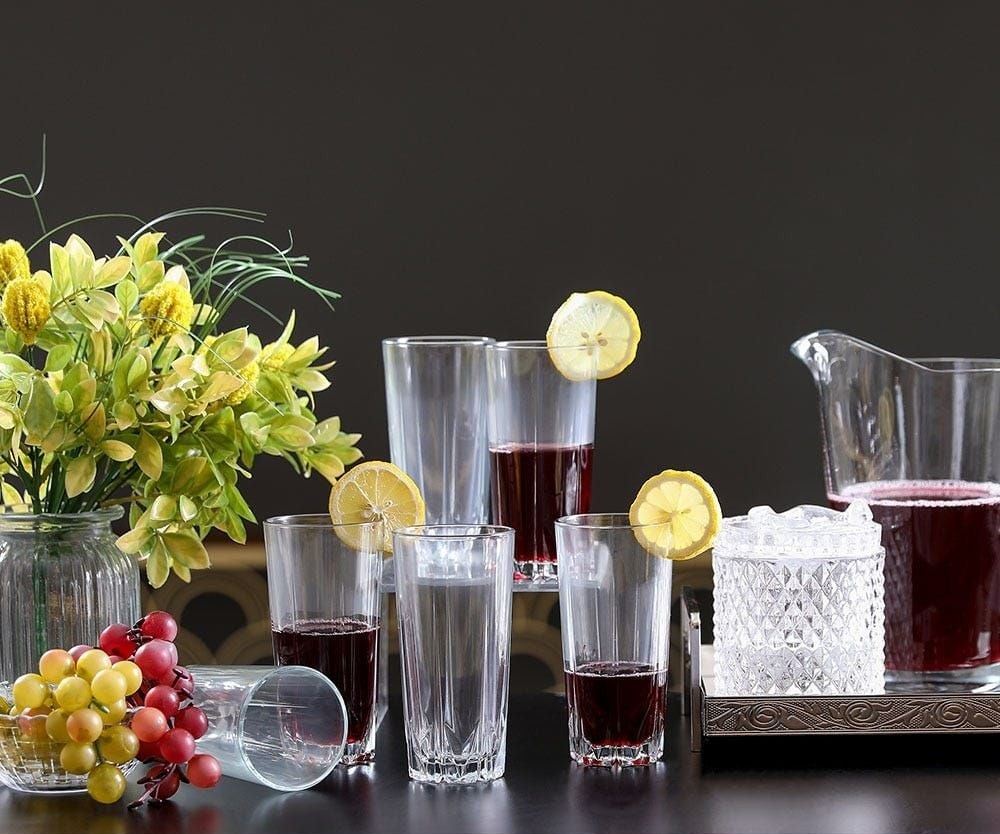 Conjunto de Copos (6 Peças)-PB-52888-Transparente