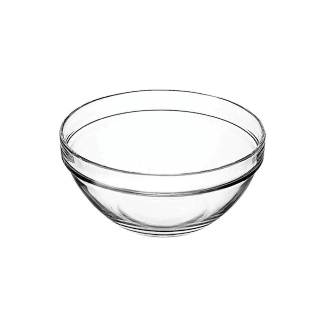 Conjunto de tigelas de vidro (6 peças)-Chefs-K-Transparente