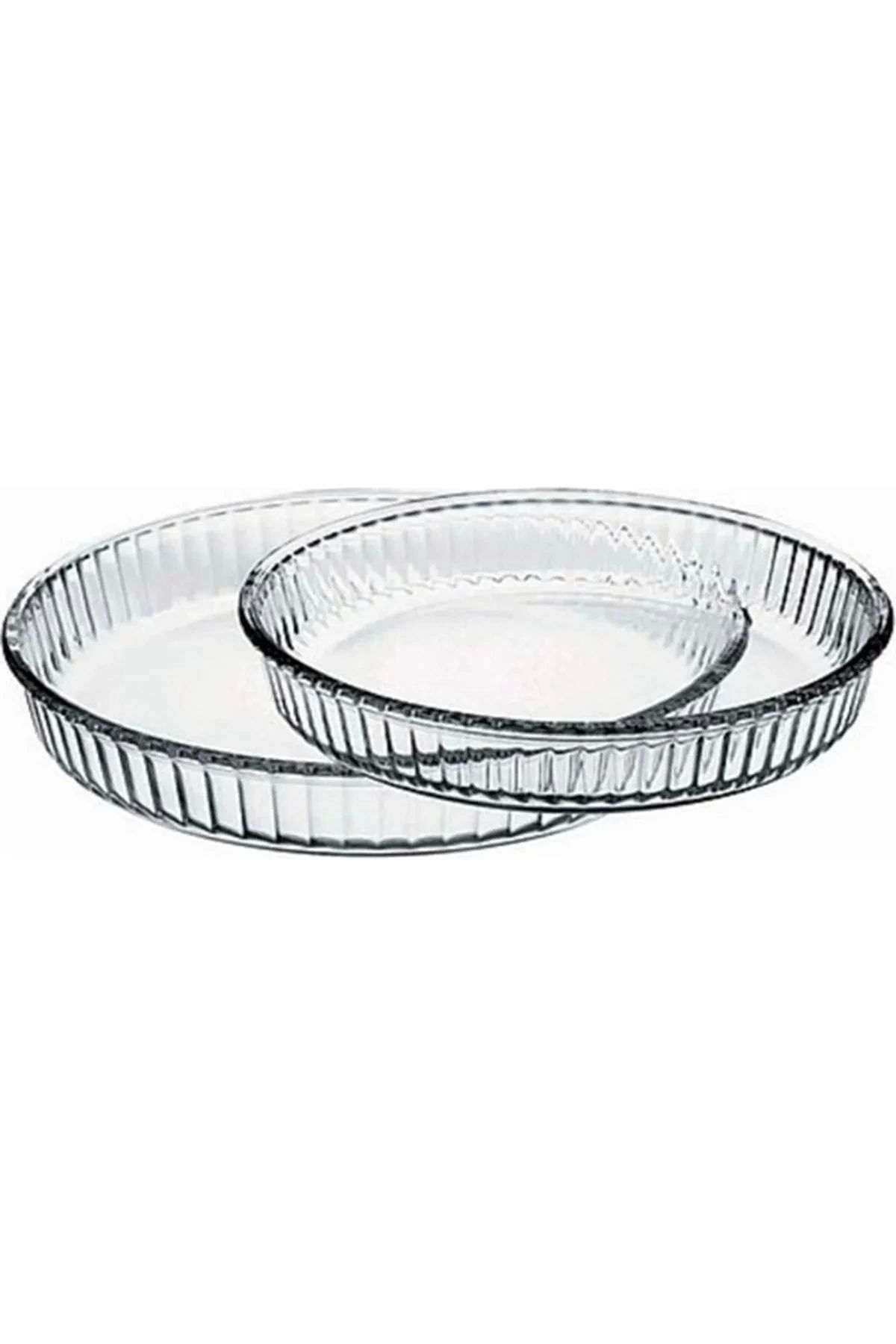 Conjunto de pratos de vidro (2 peças)-PB - Fma04596-Transparente