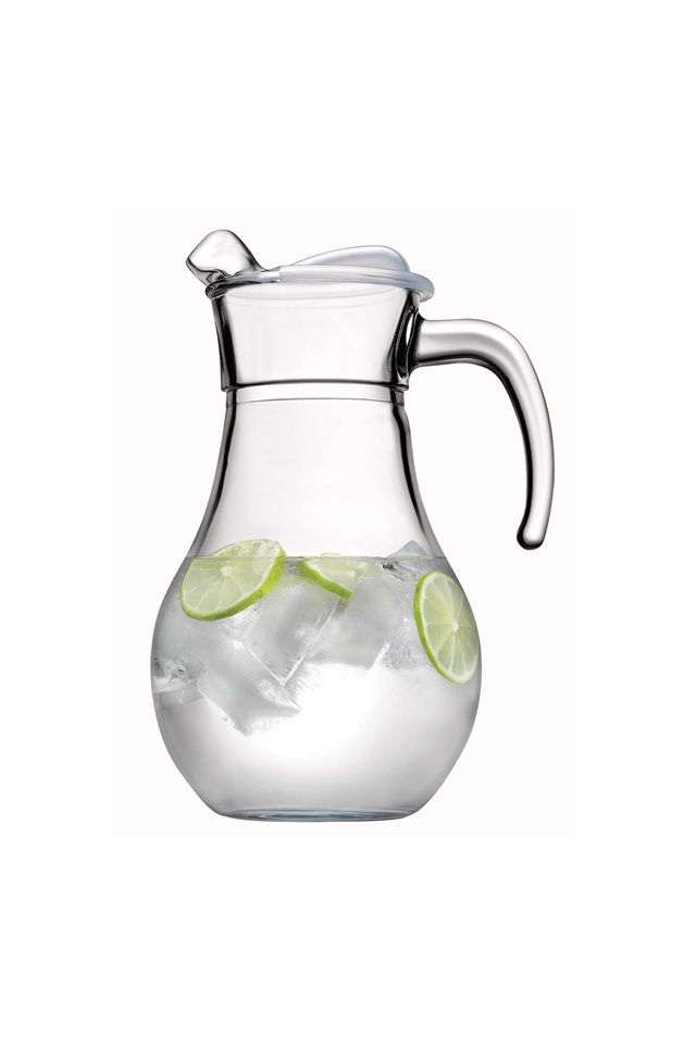 Garrafa de Vidro – 15 x 15 x 25,4 cm – Transparente – Vidro