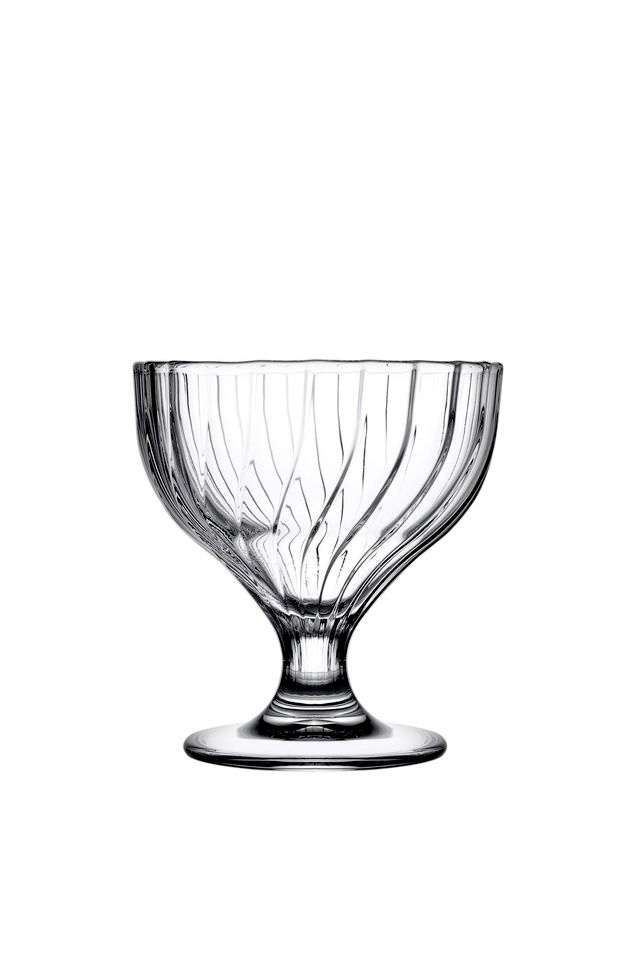 Conjunto de copos de vidro para sorvete (2 peças)-PB-51819-Transparente