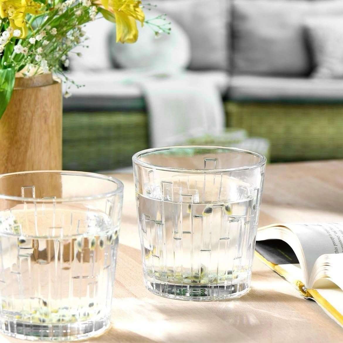 Conjunto de Copos (6 Peças)-PB-520234-Transparente