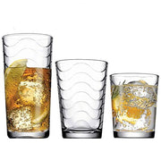 Conjunto de Copos (18 Peças)-PB-96066-Transparente