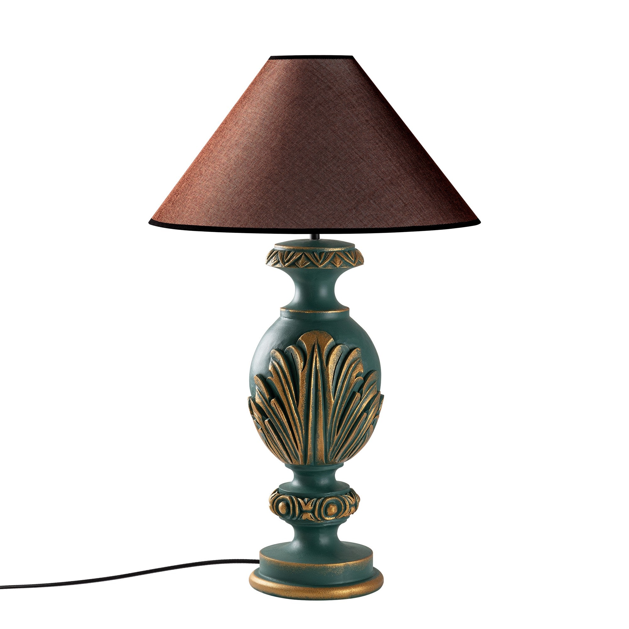 Candeeiro de mesa-Eleganze-Verde
Marrom