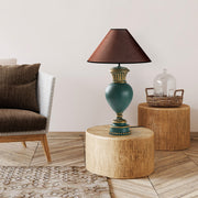 Candeeiro de mesa-Eleganze-Verde
Marrom