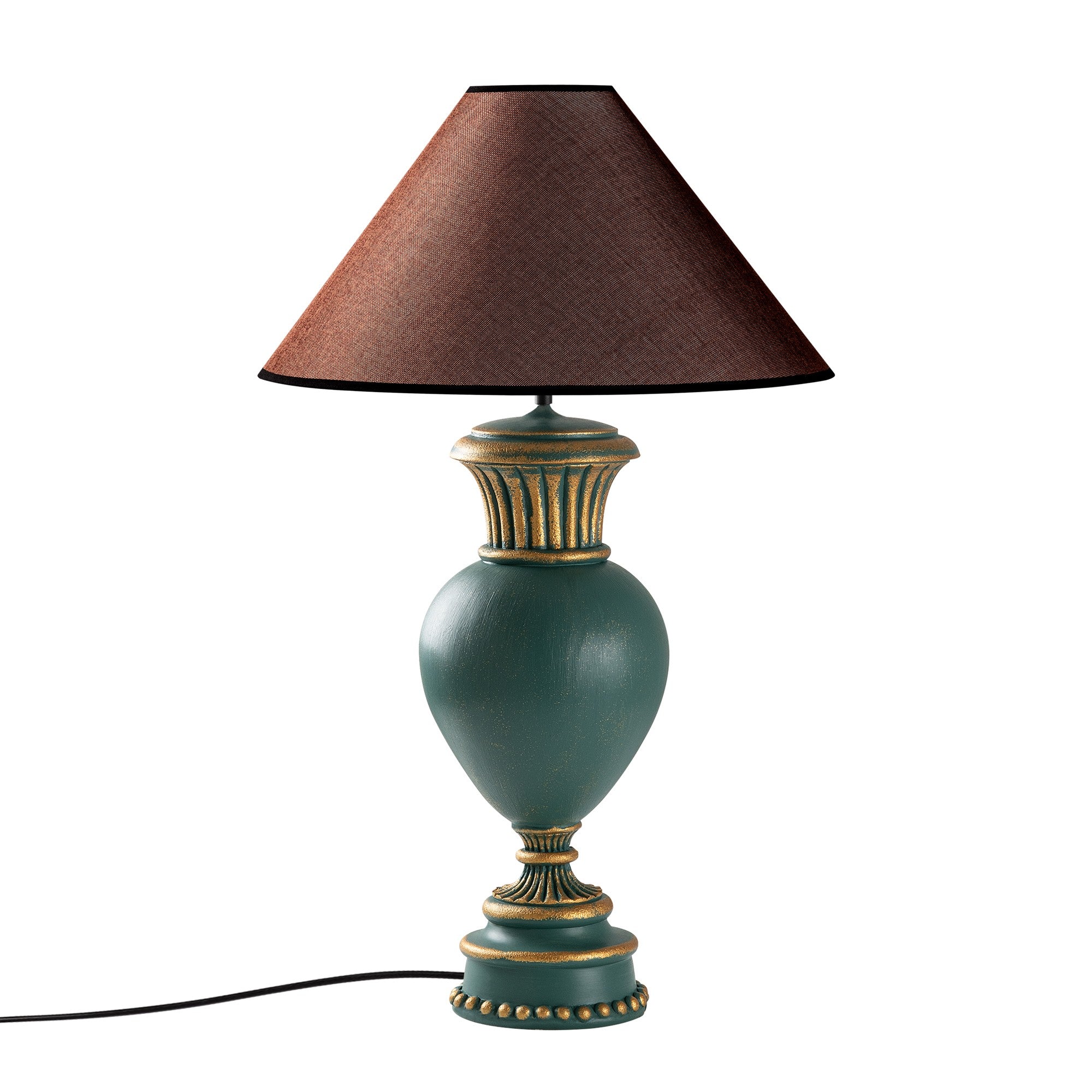 Candeeiro de mesa-Eleganze-Verde
Marrom