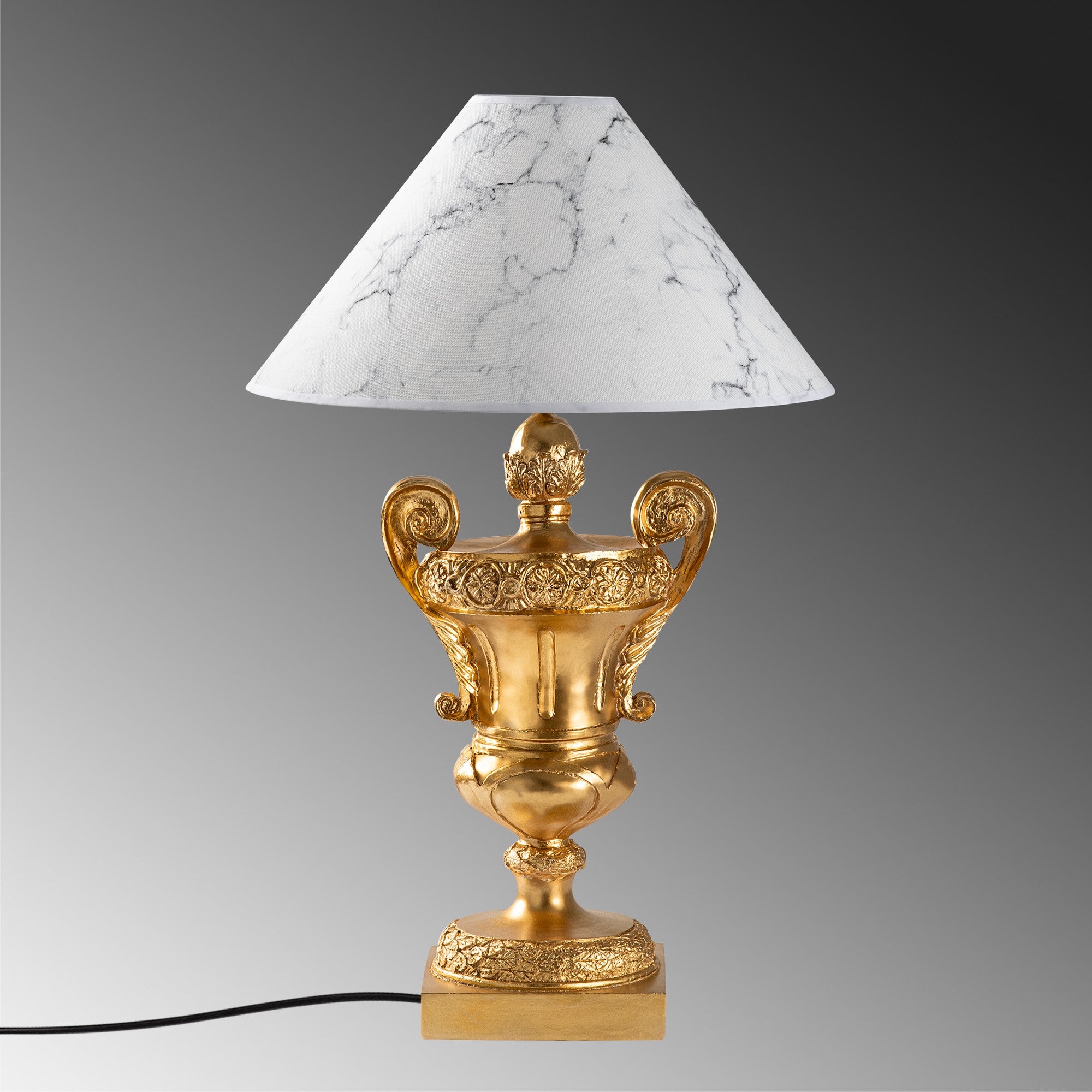 Candeeiro de mesa-Eleganze-Ouro