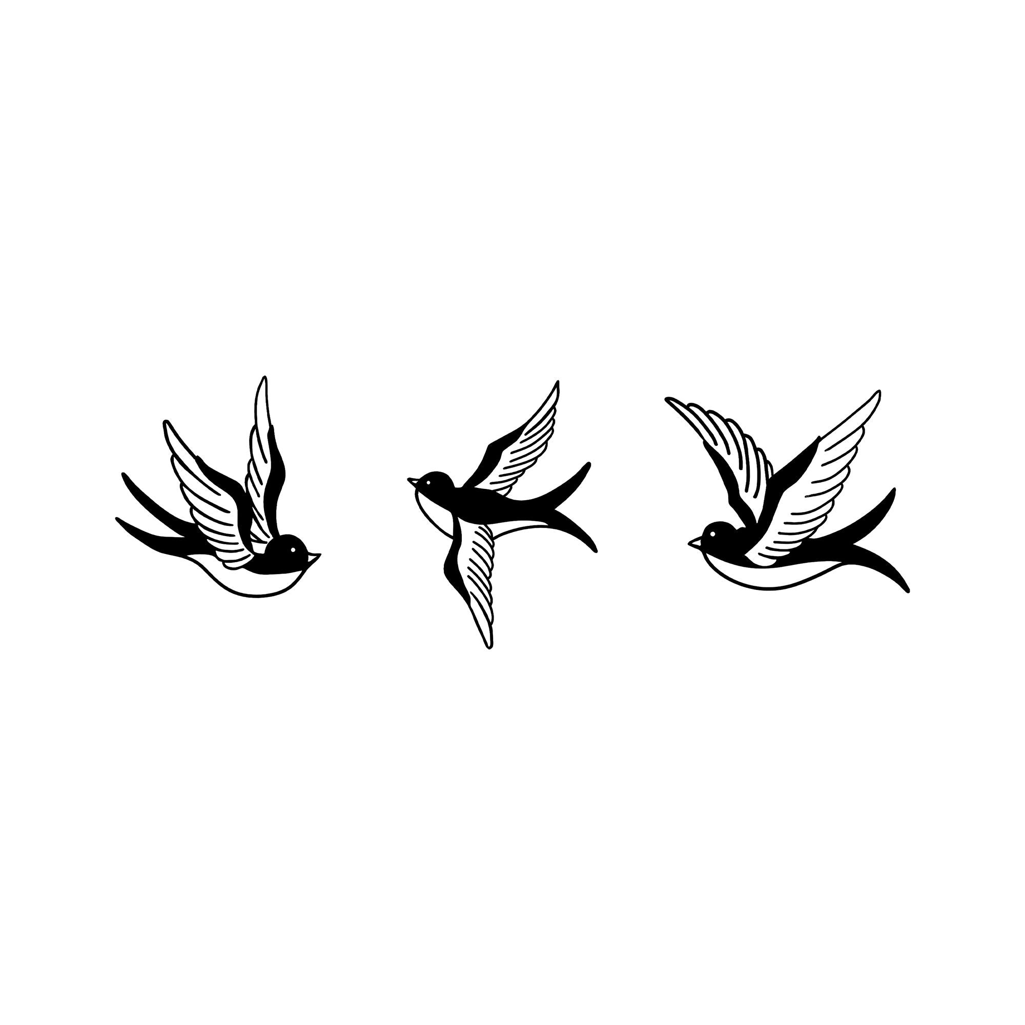 Acessório de parede decorativo de metal preto elegante (3 peças) | 100% metal, 1 mm de espessura | Perfeito para decoração de casa, design moderno e elegante