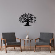 Acessório de parede decorativo de metal preto elegante, 54 x 67 cm | 100% metal, 1,5 cm de espessura | Perfeito para decoração moderna e exibição de arte