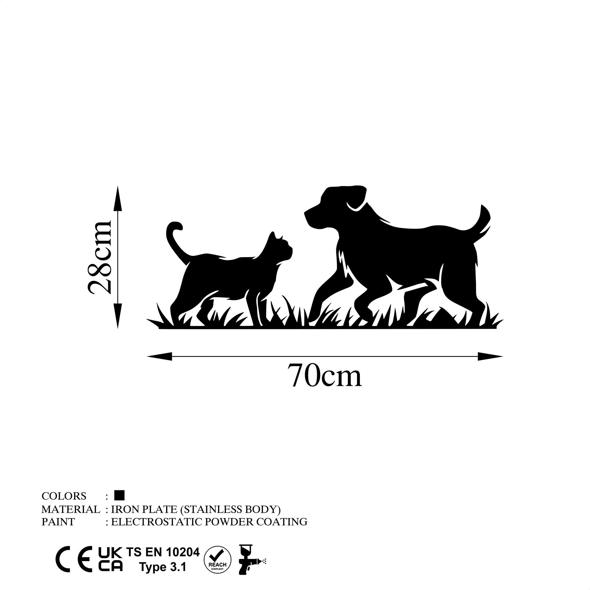 Acessório de parede decorativo de metal preto elegante, 27 x 70 cm | 100% metal, 1,5 mm de espessura | Leve e fácil de pendurar, perfeito para decoração de casa