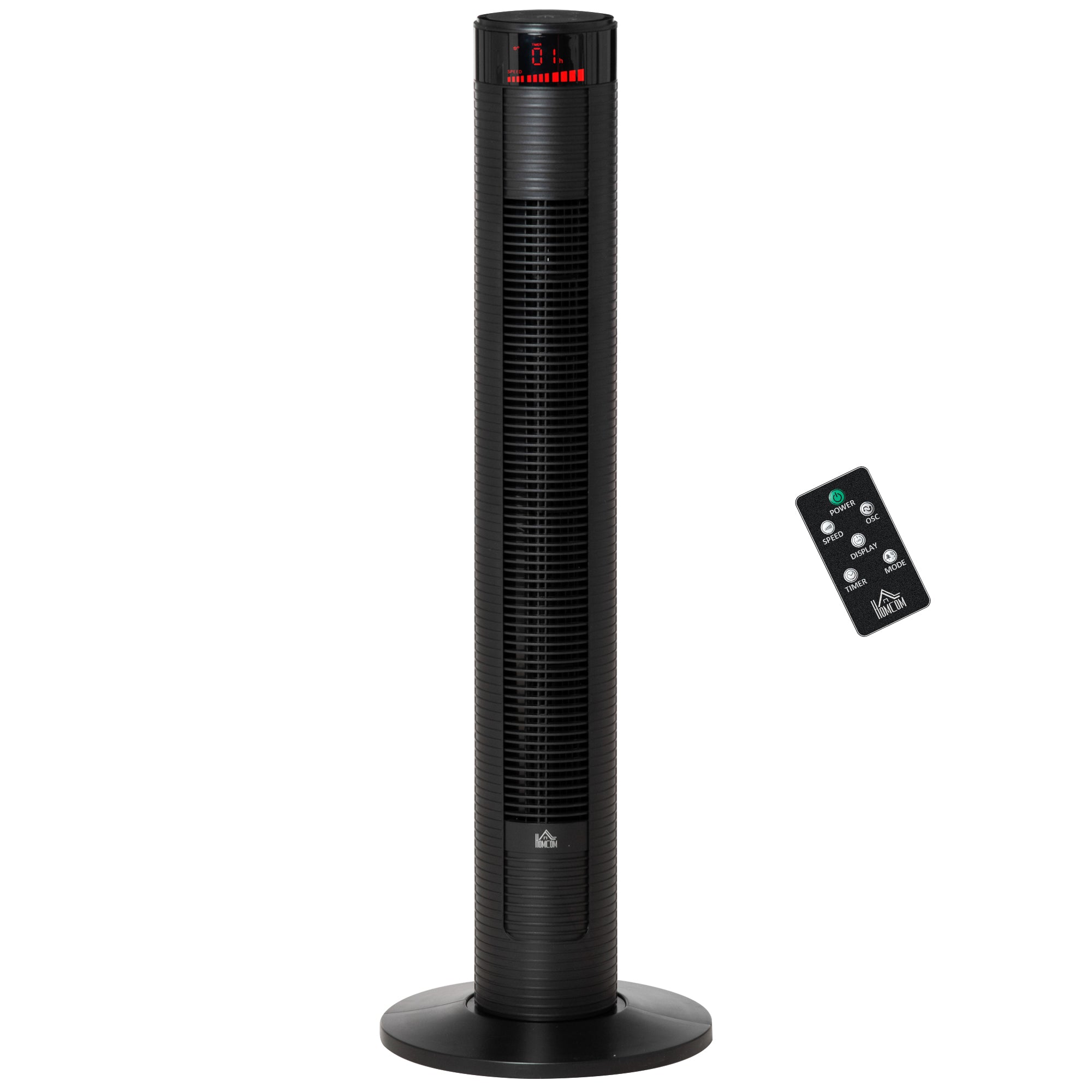 Ventoinha de Coluna 96cm Preto - Refresque o Ambiente com Estilo!