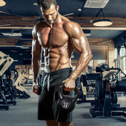 Kettlebell – 27x21x31 cm – Preto – PVC