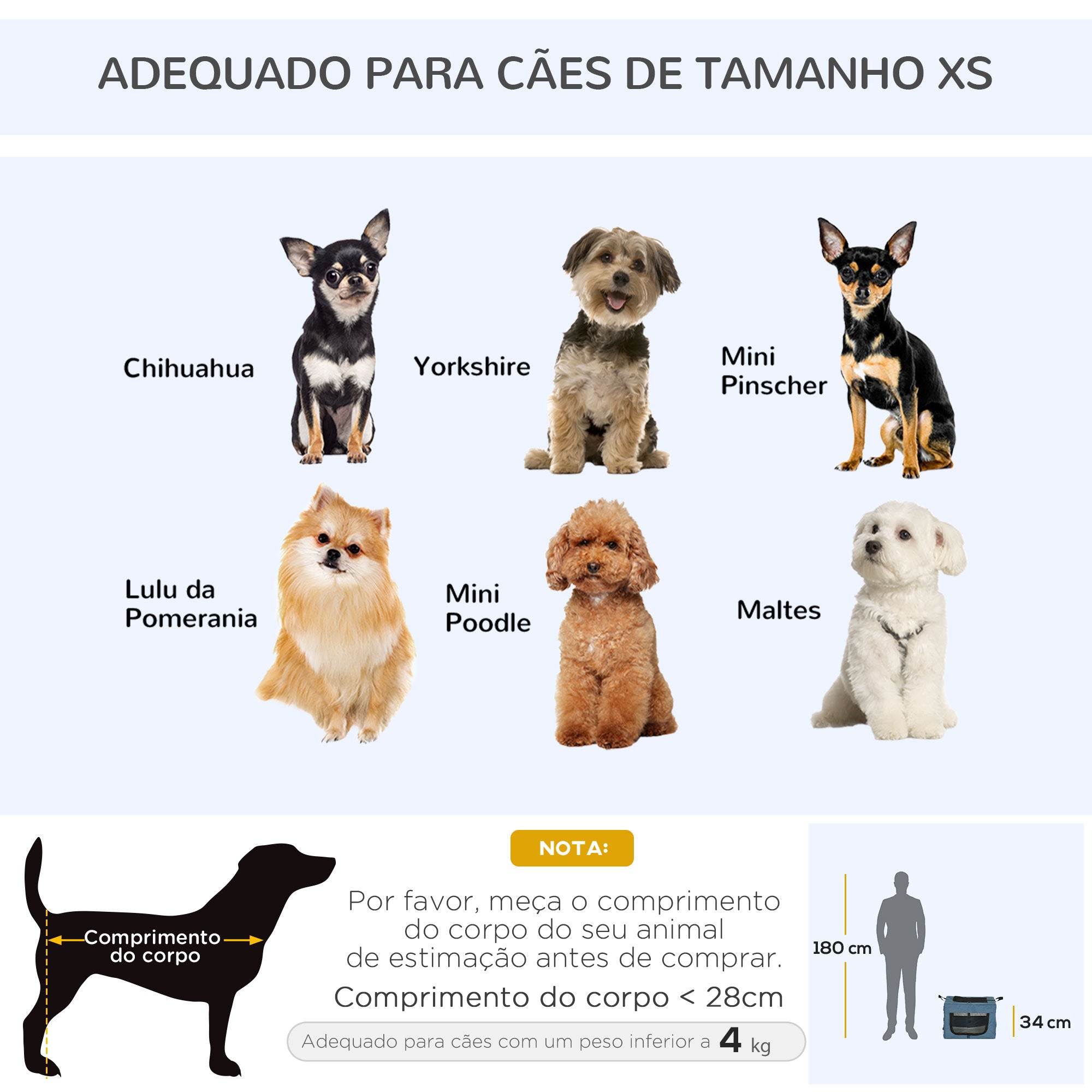 Transportadora para Cães e Gatos Azul 48,5x34x34 cm
