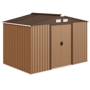 Abrigo de Jardim Exterior 277x195x192 cm Marrom