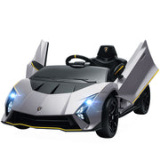 Carro Elétrico para Crianças 114,5x64x45,5 cm Cinzento