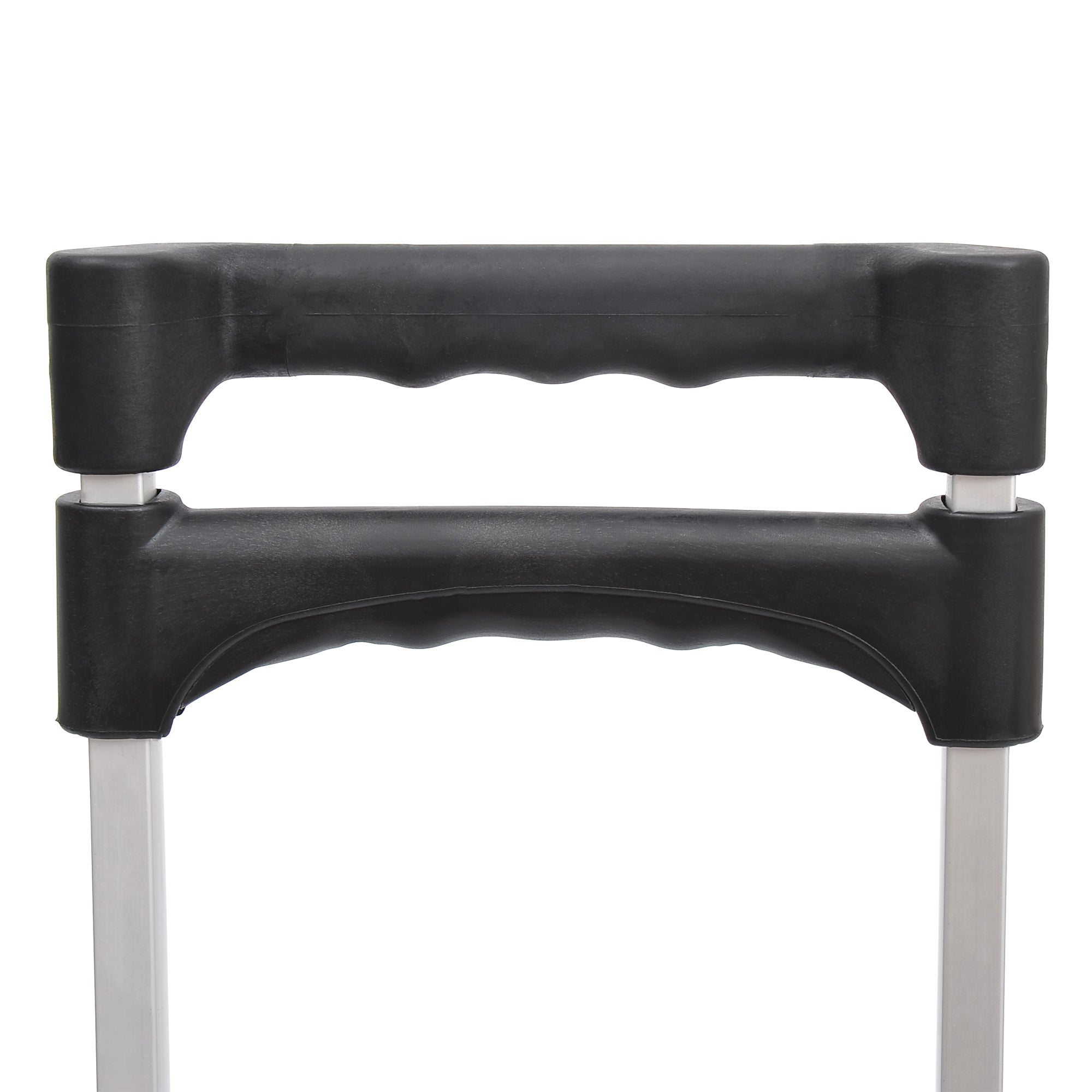 Carrinho de Mão Dobrável de Alumínio 41x38.5x100 cm - Cor Plateado