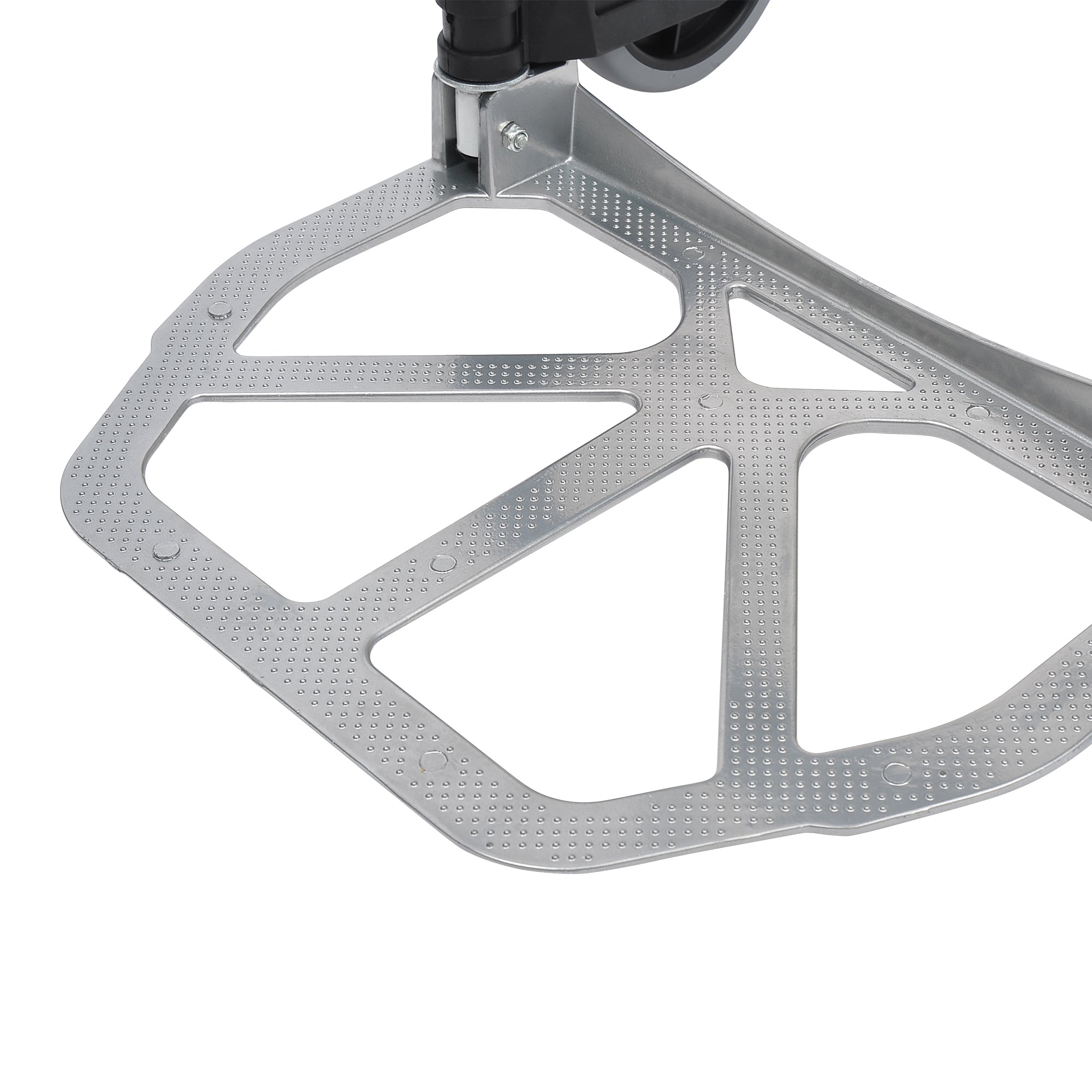 Carrinho de Mão Dobrável de Alumínio 41x38.5x100 cm - Cor Plateado