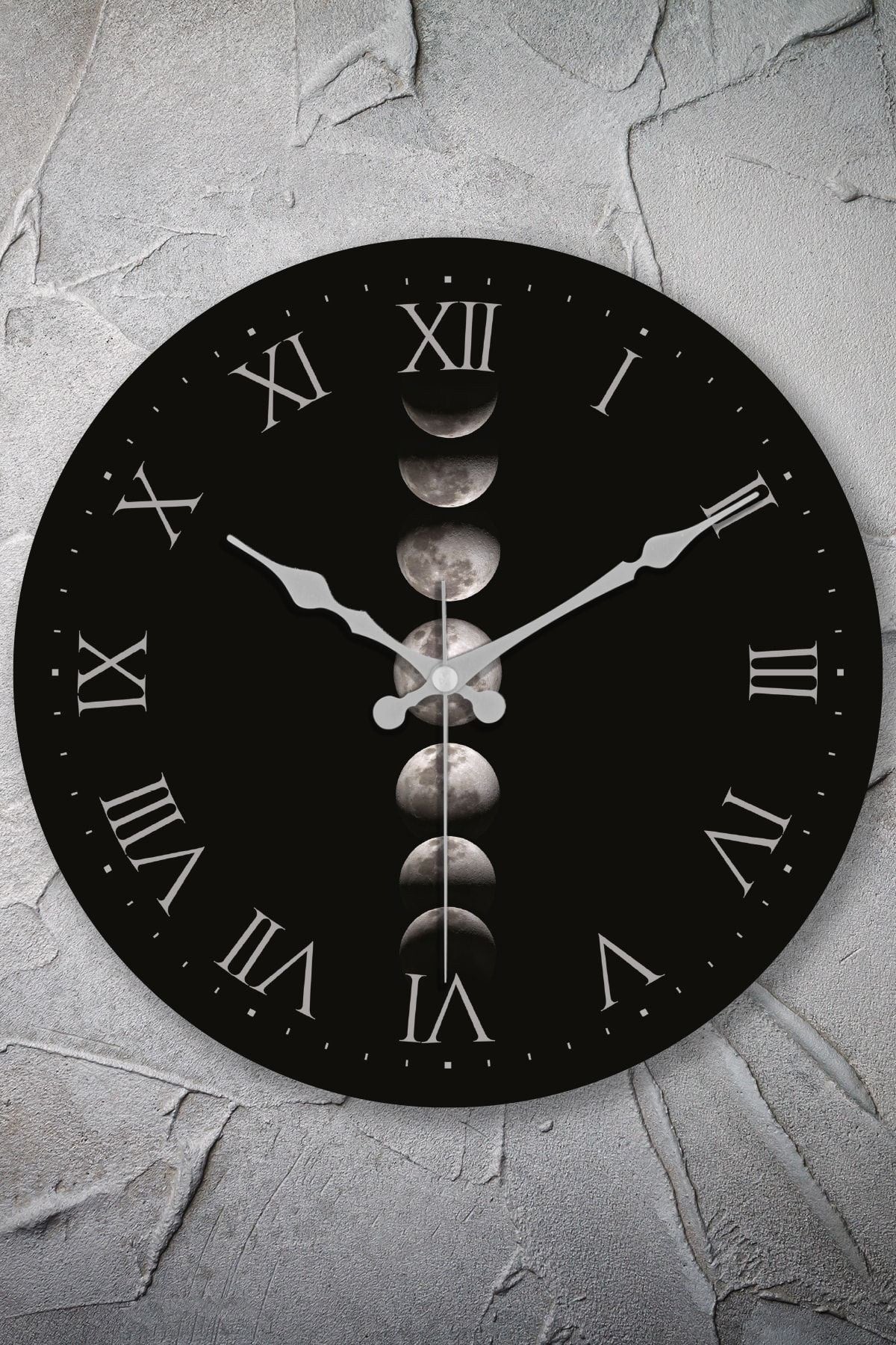 Relógio de Parede Decorativo Multicolor em Vidro 100% - 36cm de Diâmetro