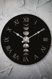 Relógio de Parede Decorativo Multicolor em Vidro 100% - 36cm de Diâmetro