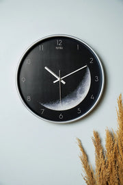 Relógio de Parede Decorativo Multicolor em Vidro 100% - 30cm de Diâmetro