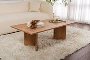 Mesa de Centro Elegante, Pinho Atlântico, 119 x 60 x 40 cm | Painel de Partículas 100% Revestido com Melamina, 18 mm de Espessura | Perfeita para Salas de Estar e Espaços Modernos