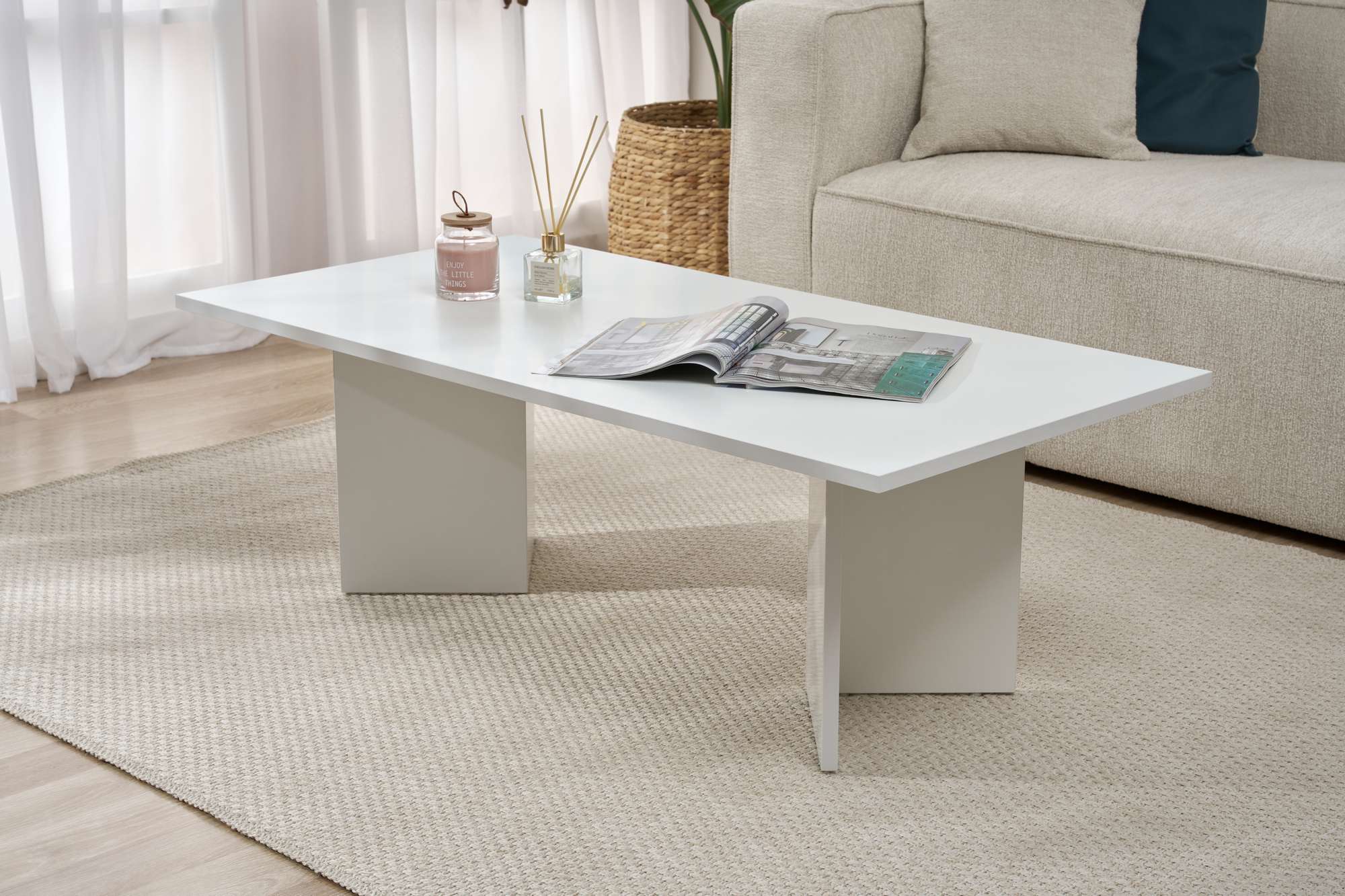 Mesa de Centro-Sabin-Branco
