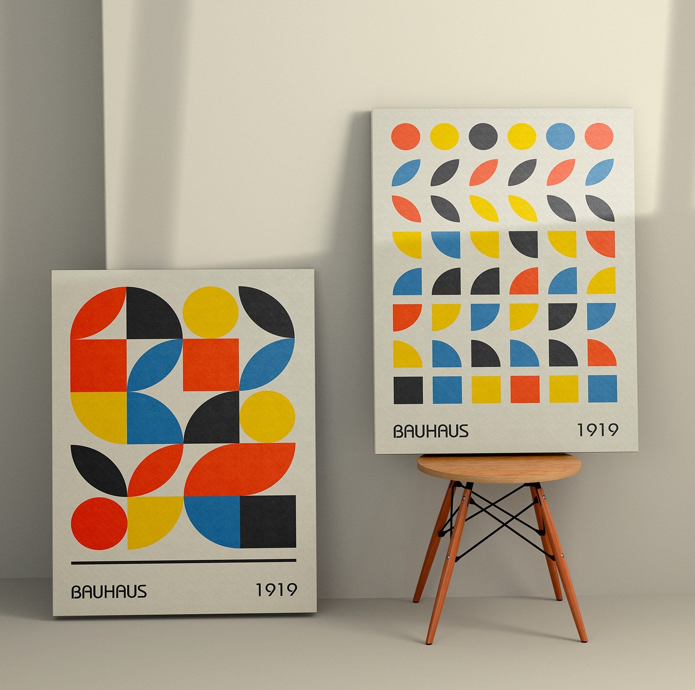 Quadros Decorativos em Tela – 50 x 70 cm – 100% Tela – Moldura de Madeira