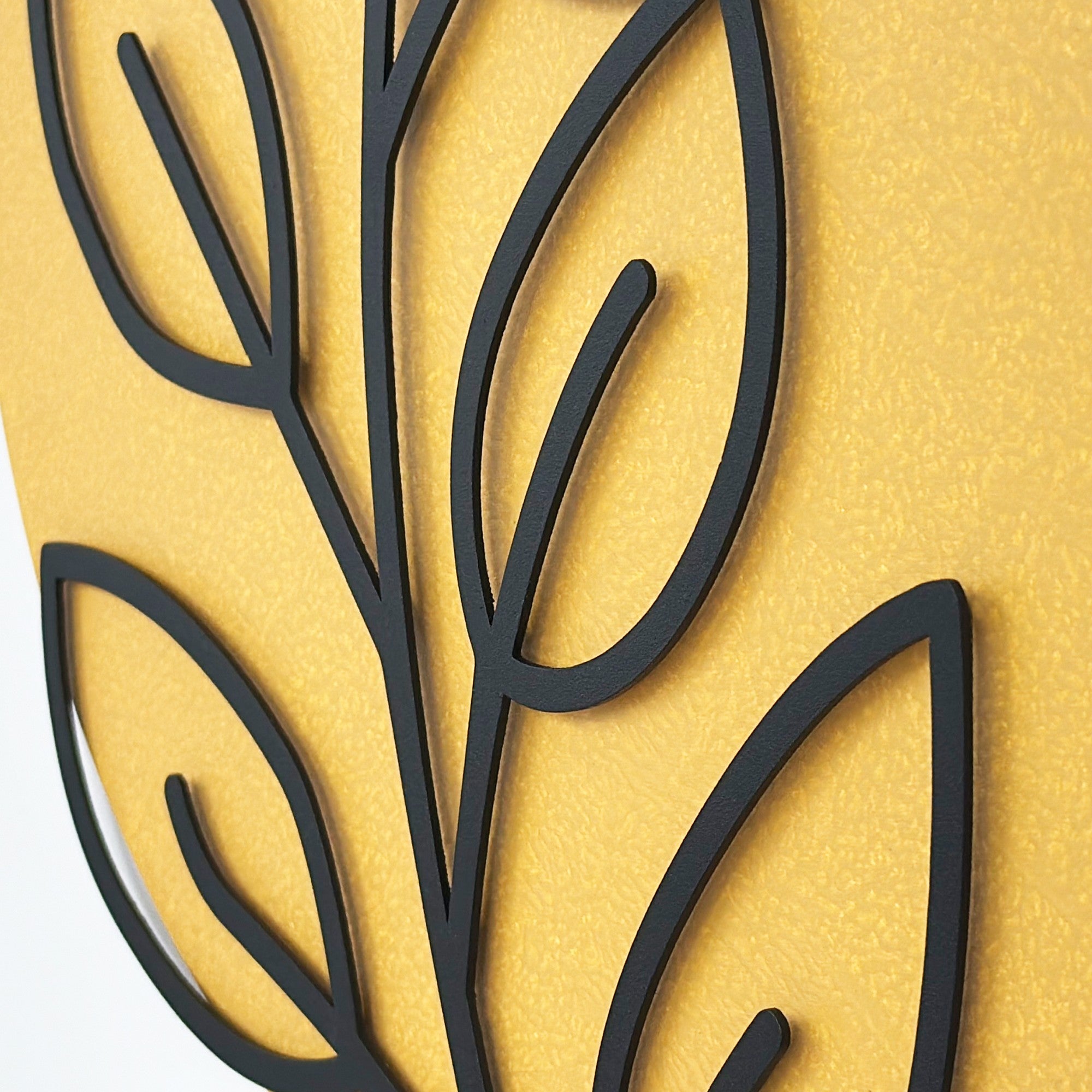 Quadro Decorativo MDF "Sonhos Coloridos" - Arte Multicolor com Moldura em Pinho 50x35cm