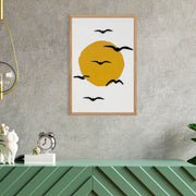 Quadro Decorativo "Freedom of Style Small" - Arte em MDF com Moldura de Pinho e Detalhes Metálicos Multicolor 50x35cm