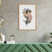 Quadro Decorativo MDF "Dreamer Small" Multicolor com Moldura em Pinho - 50x35cm