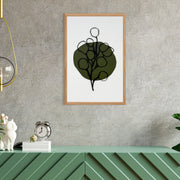 Quadro Decorativo MDF "Lost Time Small" Multicolor com Moldura em Pinho - 50x35cm