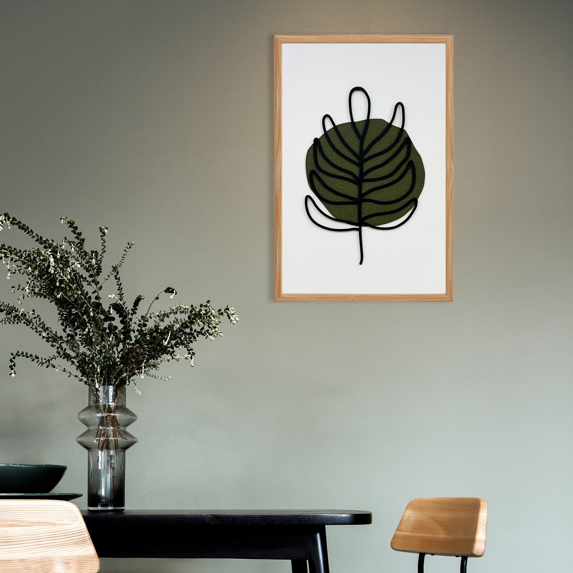 Quadro Decorativo MDF "Fairytale Touch Small" Multicolor com Moldura em Pinho - 50x35cm