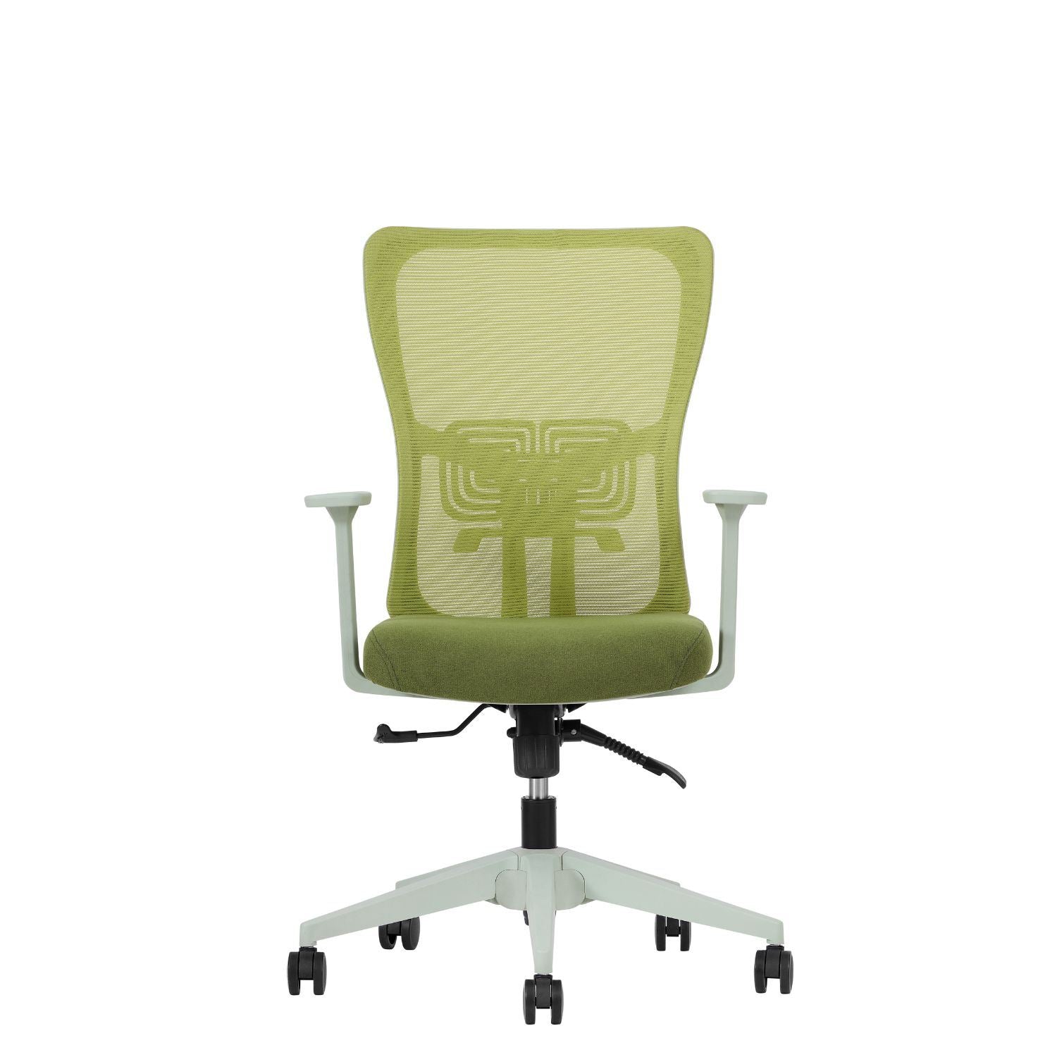 Cadeira de Escritório Verde Ergonómica com Malha Respirável e Rodas Silenciosas - Suporta 120kg