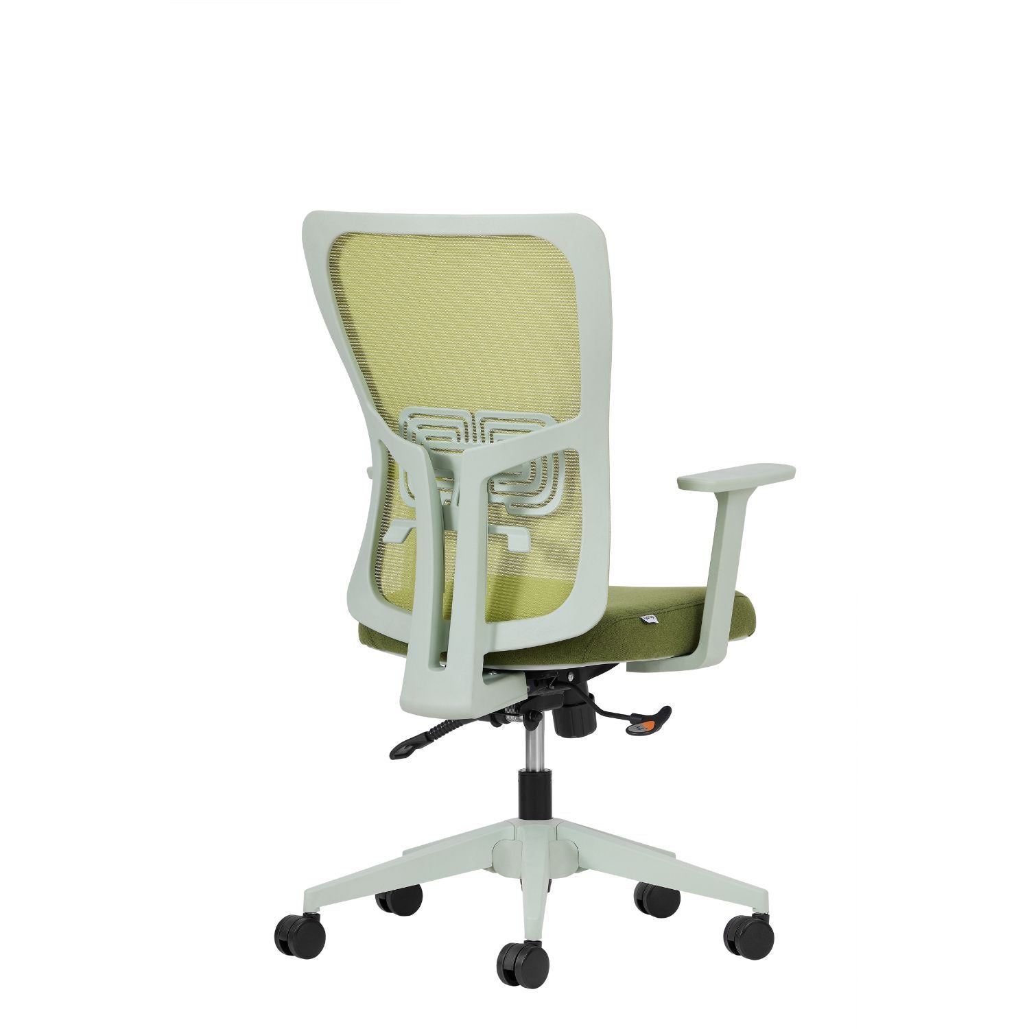 Cadeira de Escritório Verde Ergonómica com Malha Respirável e Rodas Silenciosas - Suporta 120kg