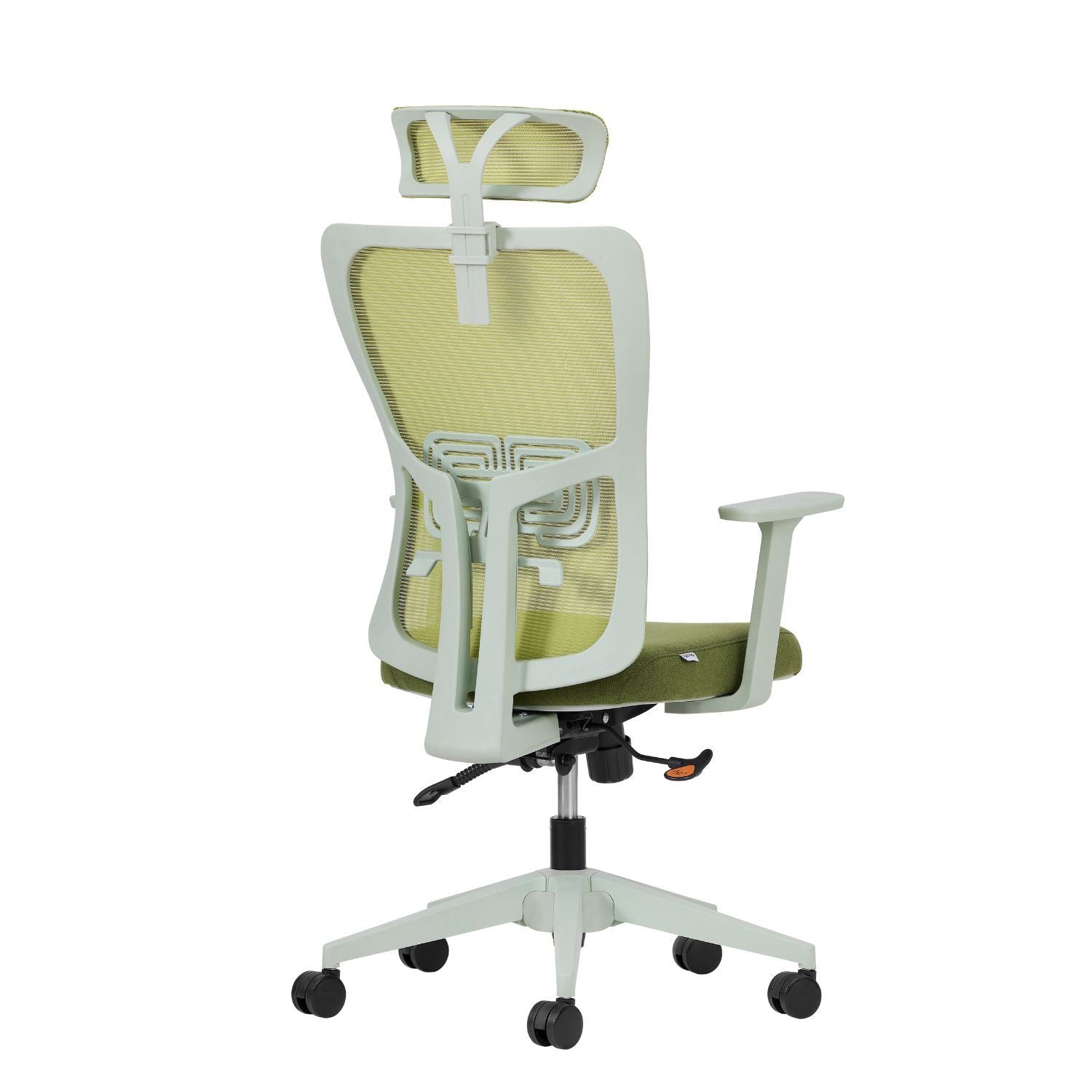 Cadeira de Escritório Verde Ergonómica com Malha Respirável e Rodas Silenciosas - Suporta 120kg
