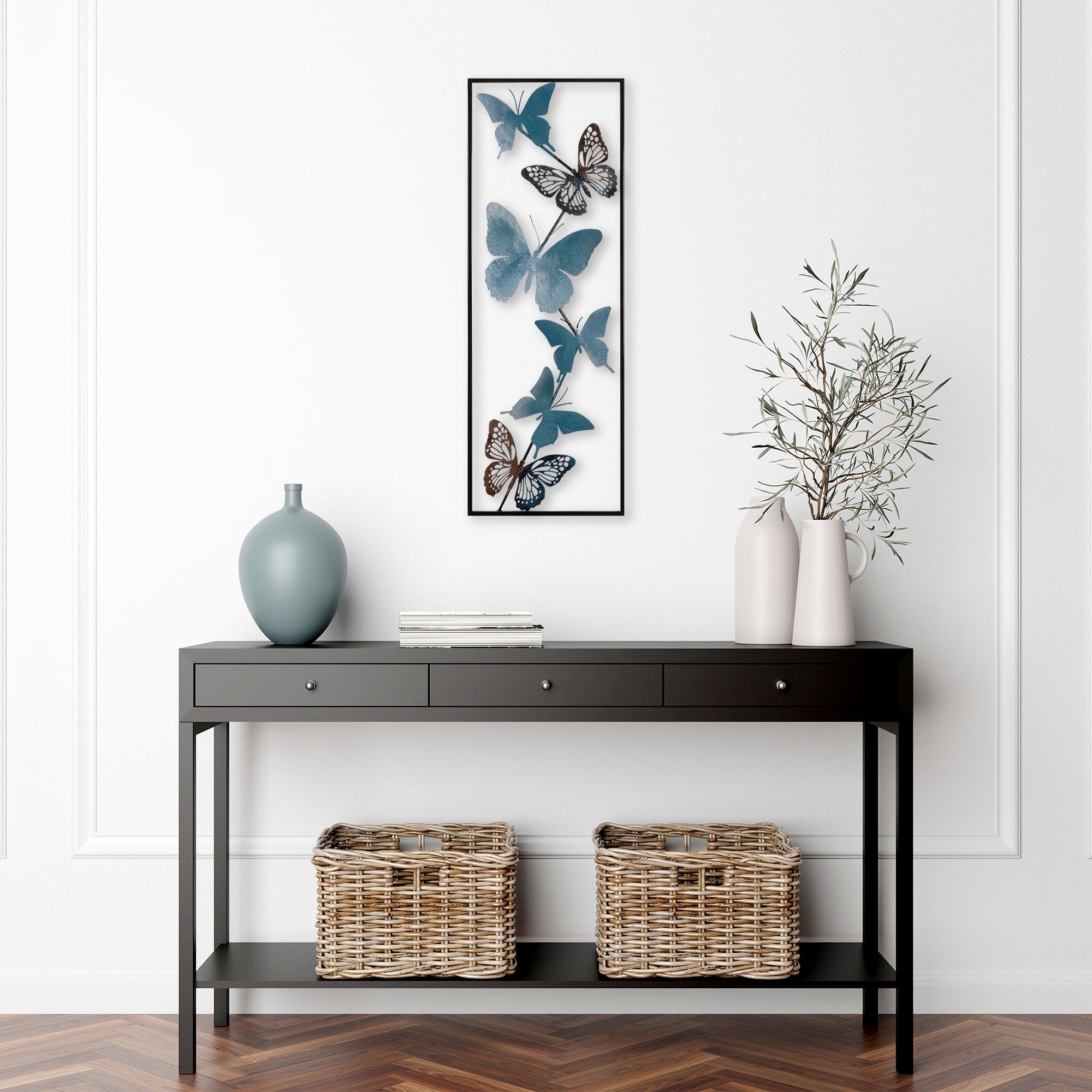 Acessório Decorativo de Parede Tavus - Metal Multicolor 32x90cm para Transformar o Seu Espaço