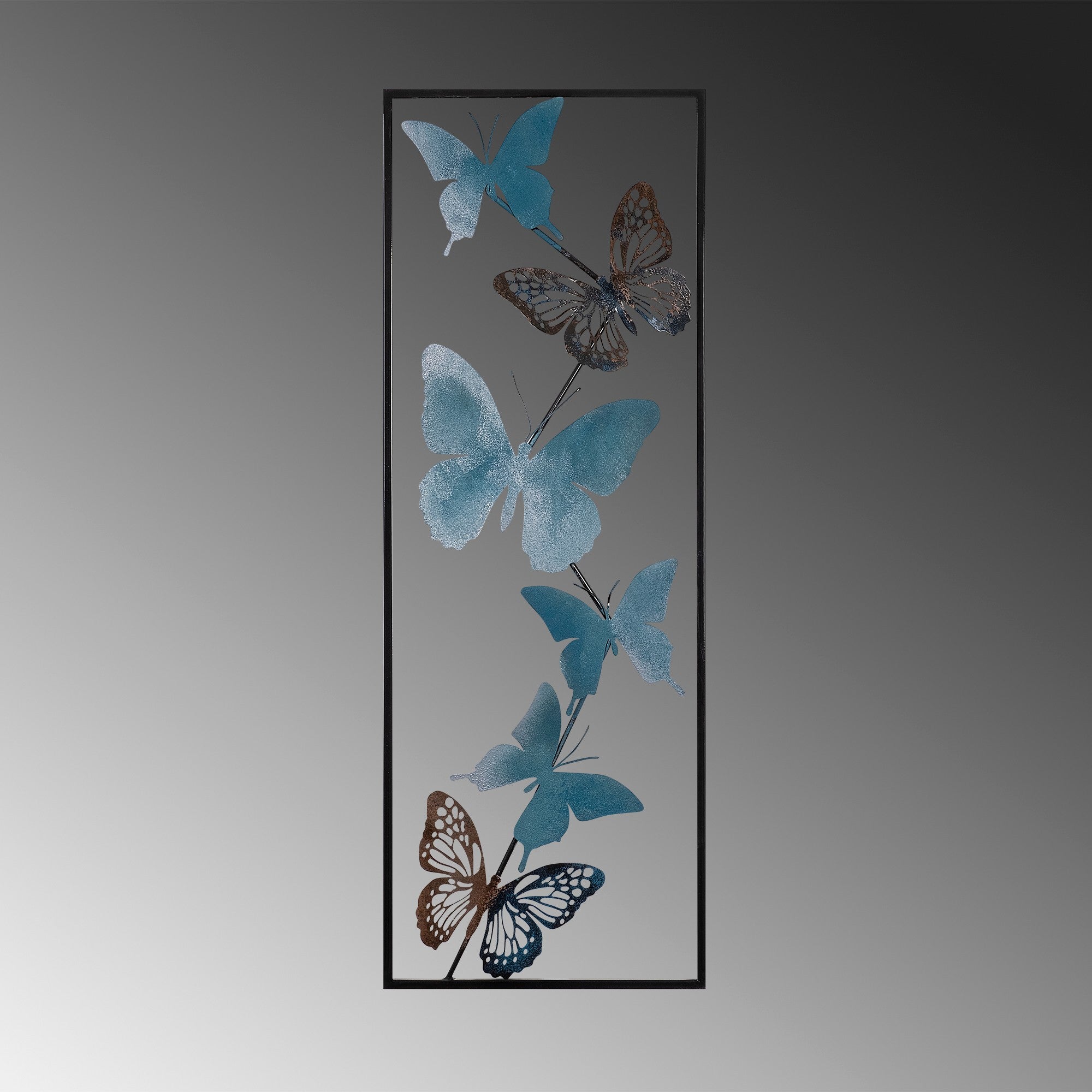 Acessório Decorativo de Parede Tavus - Metal Multicolor 32x90cm para Transformar o Seu Espaço