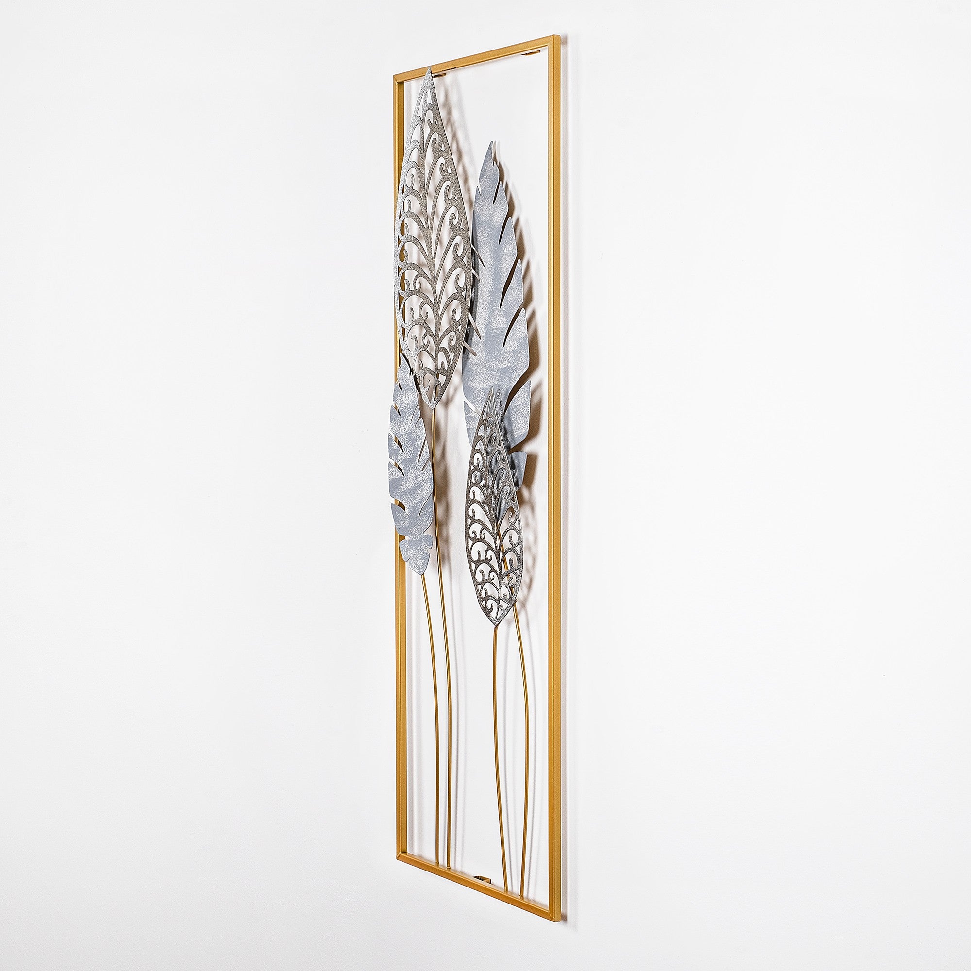 Acessório Decorativo de Parede Nezgep - Metal Multicolor 32x90cm para Transformar o Seu Espaço