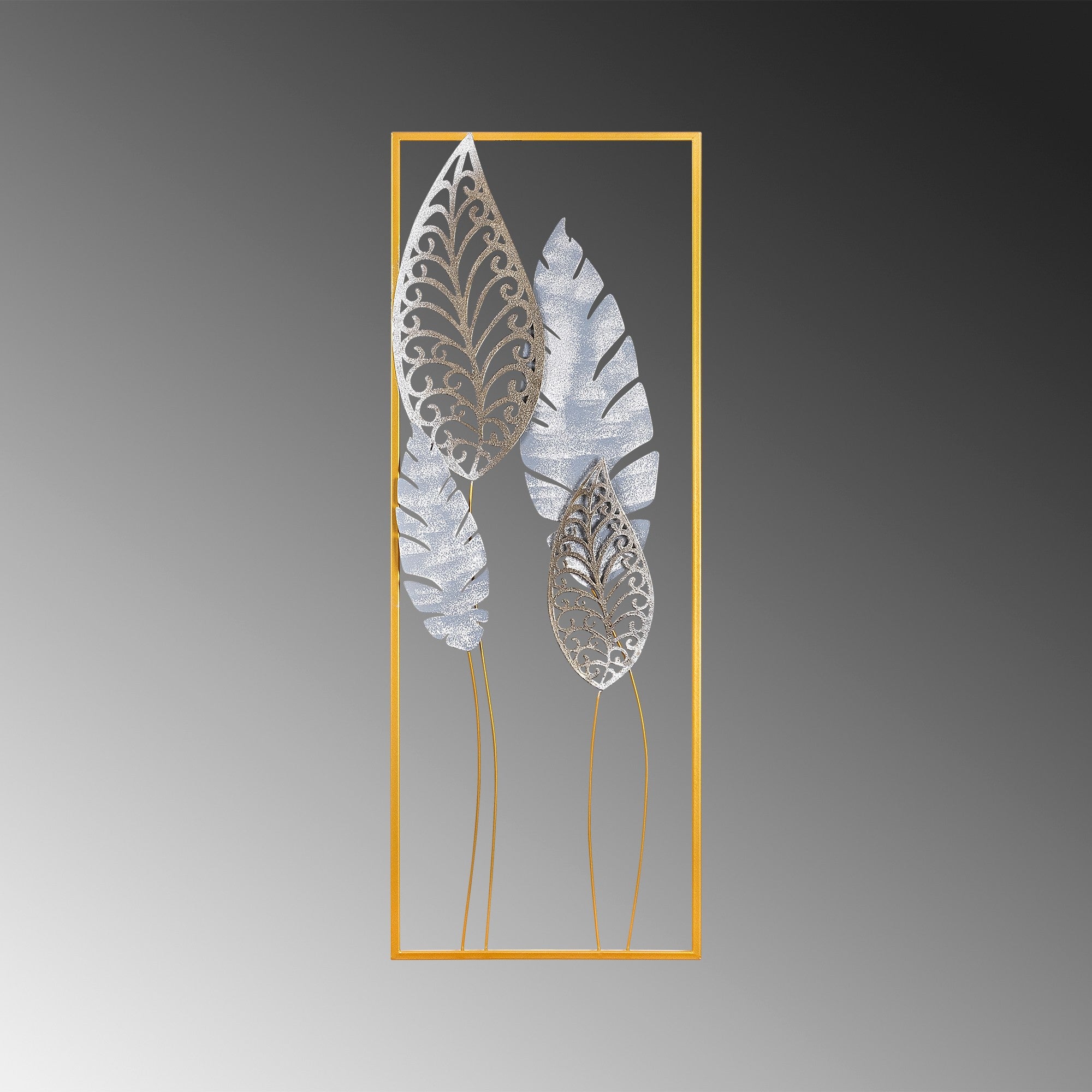 Acessório Decorativo de Parede Nezgep - Metal Multicolor 32x90cm para Transformar o Seu Espaço