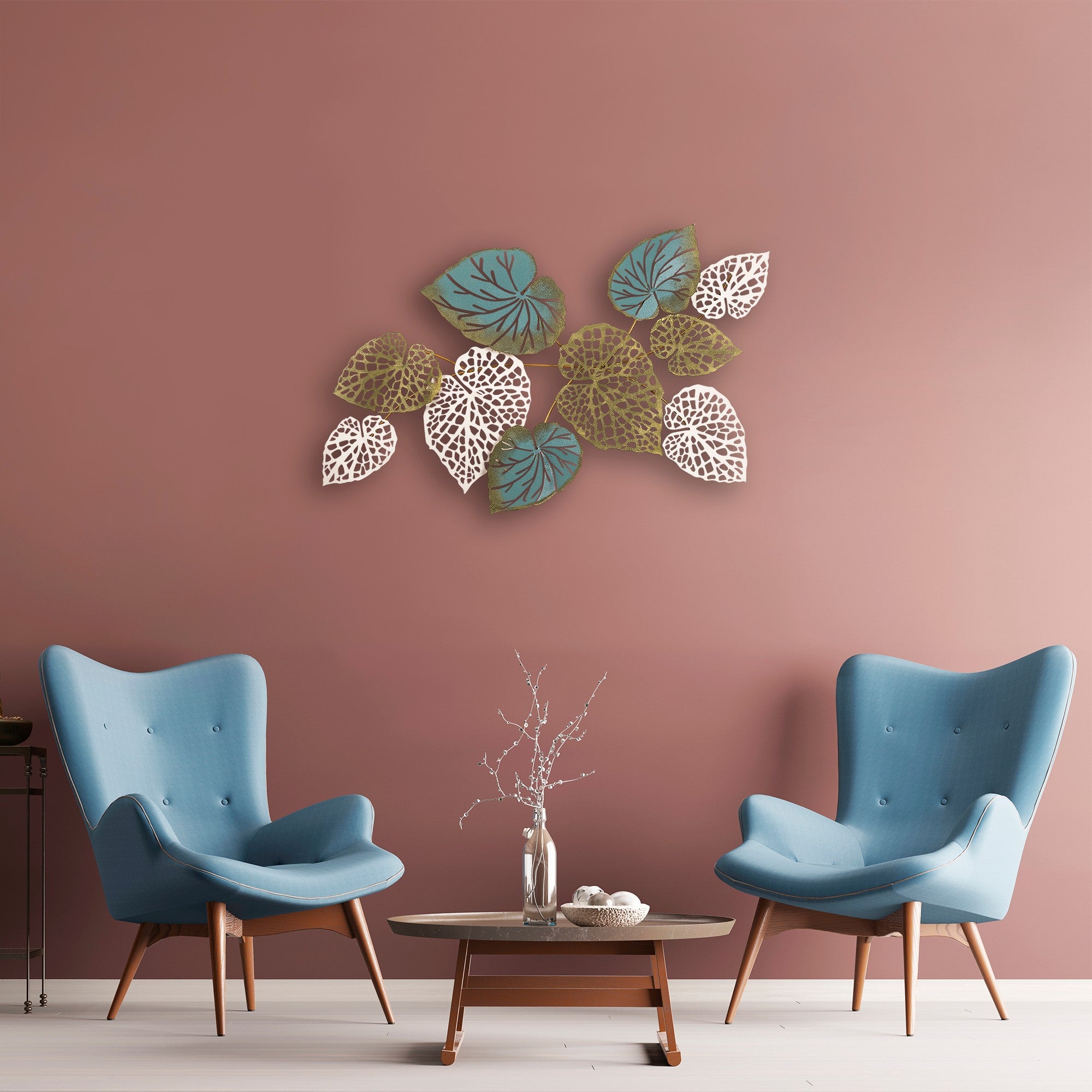 Acessório Decorativo de Parede Horou - Metal Multicolor 127x67cm - Peça Única para Transformar o Seu Espaço