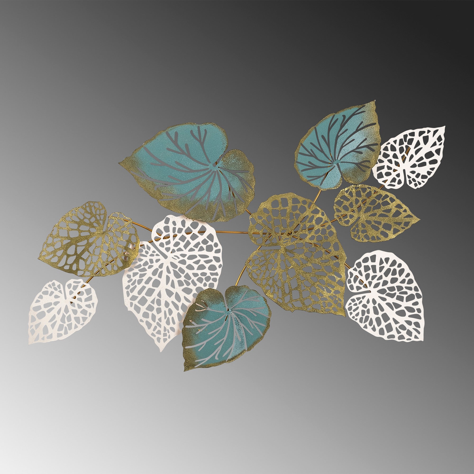 Acessório Decorativo de Parede Horou - Metal Multicolor 127x67cm - Peça Única para Transformar o Seu Espaço