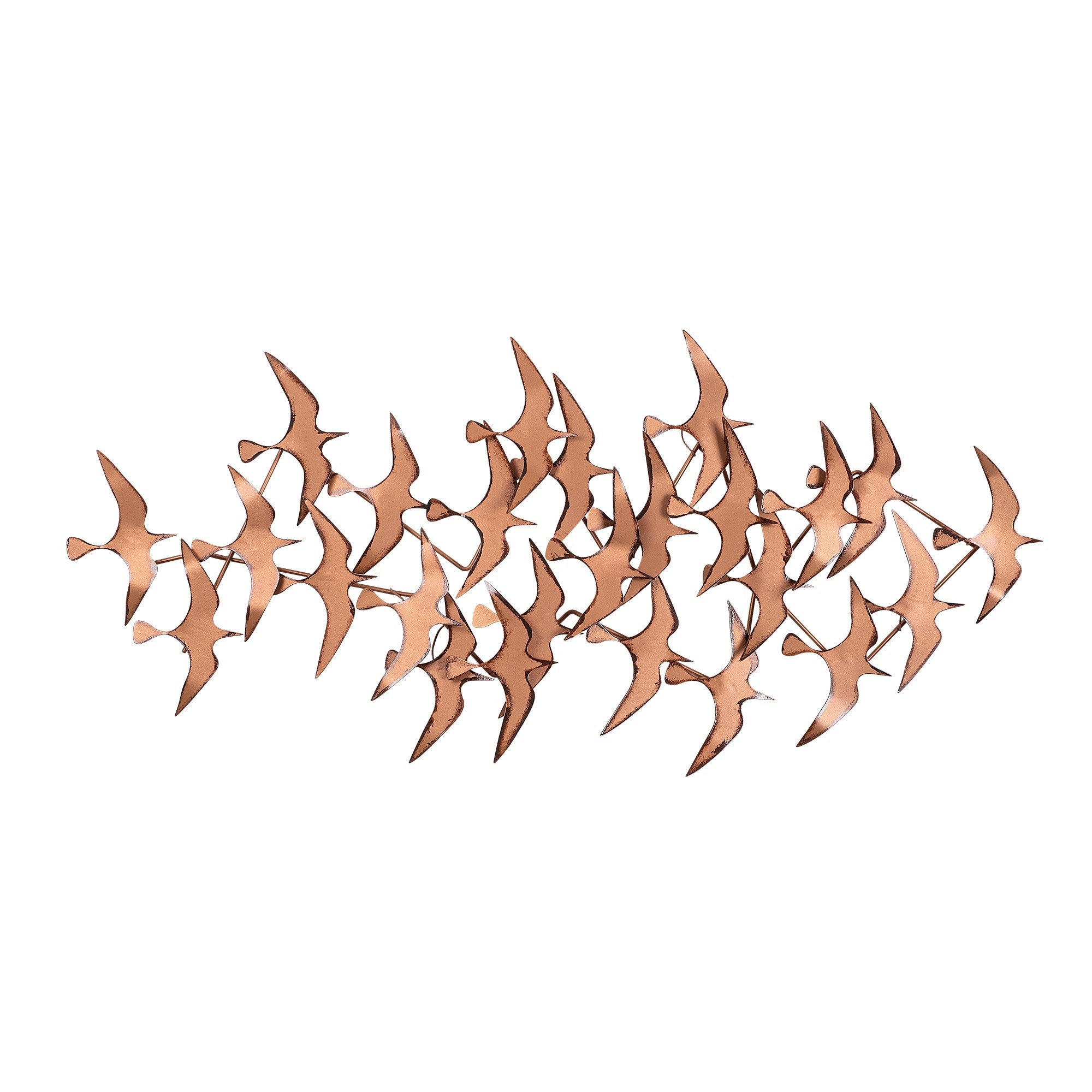 Acessório Decorativo de Parede Martılar em Metal Multicolor - 121x57cm
