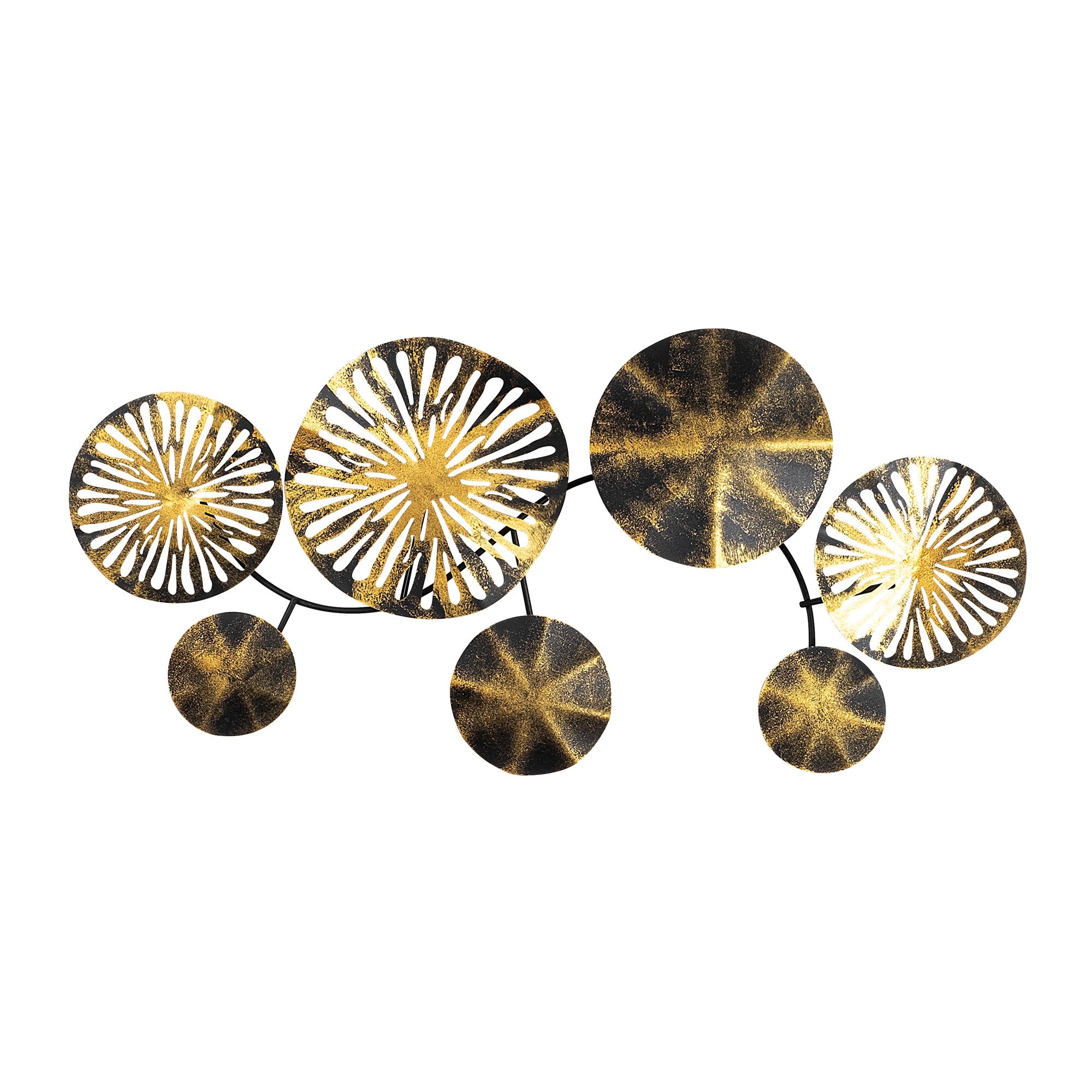 Acessório Decorativo de Parede Eysan - Metal Multicolor 82x39cm para Transformar Qualquer Ambiente
