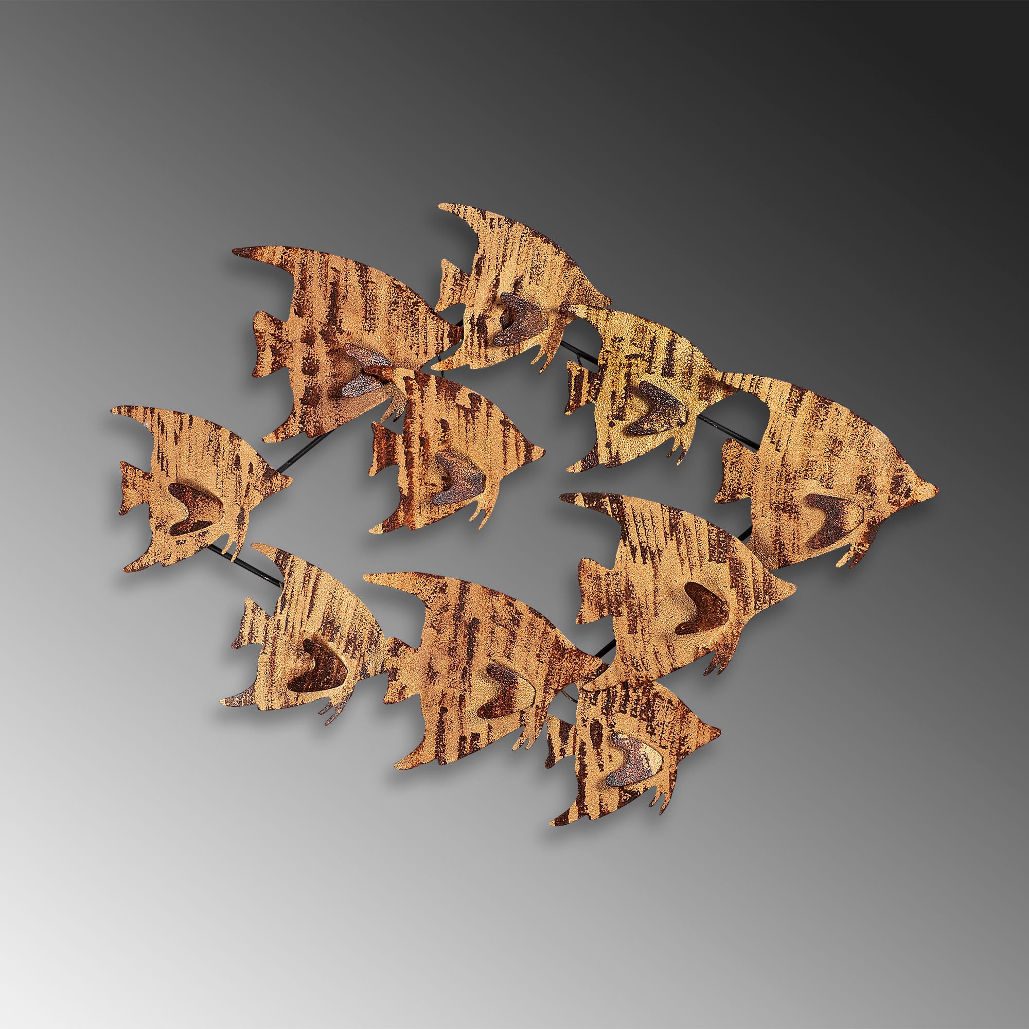 Acessório Decorativo de Parede Melek v2 - Metal Multicolor 58x83cm - Transforme o Seu Espaço com Elegância