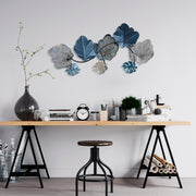 Acessório Decorativo de Parede Zhoushan 3 - Metal Multicolor Artesanal 42x80cm