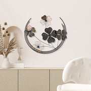 Arte de Parede Metálica Haiyang 3 - Decoração Multicolor Artesanal 70x62cm para Pendurar