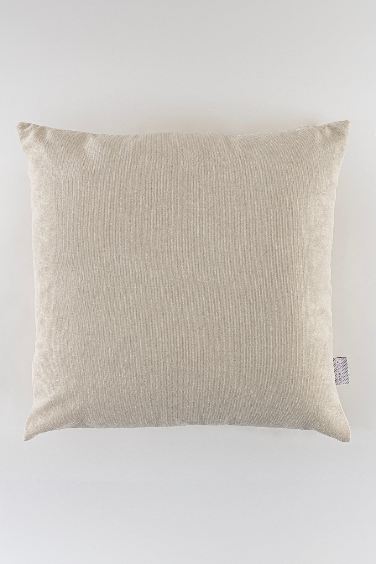 Capa de almofada – 45 x 45 cm – Creme – 50% Poliéster, 50% Algodão